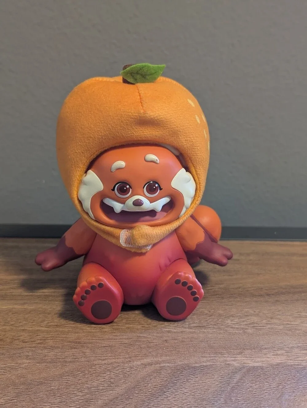 Miniso Disney Pixar Turning Red Red Panda Mei Fruit Headgear Blind Box Figure